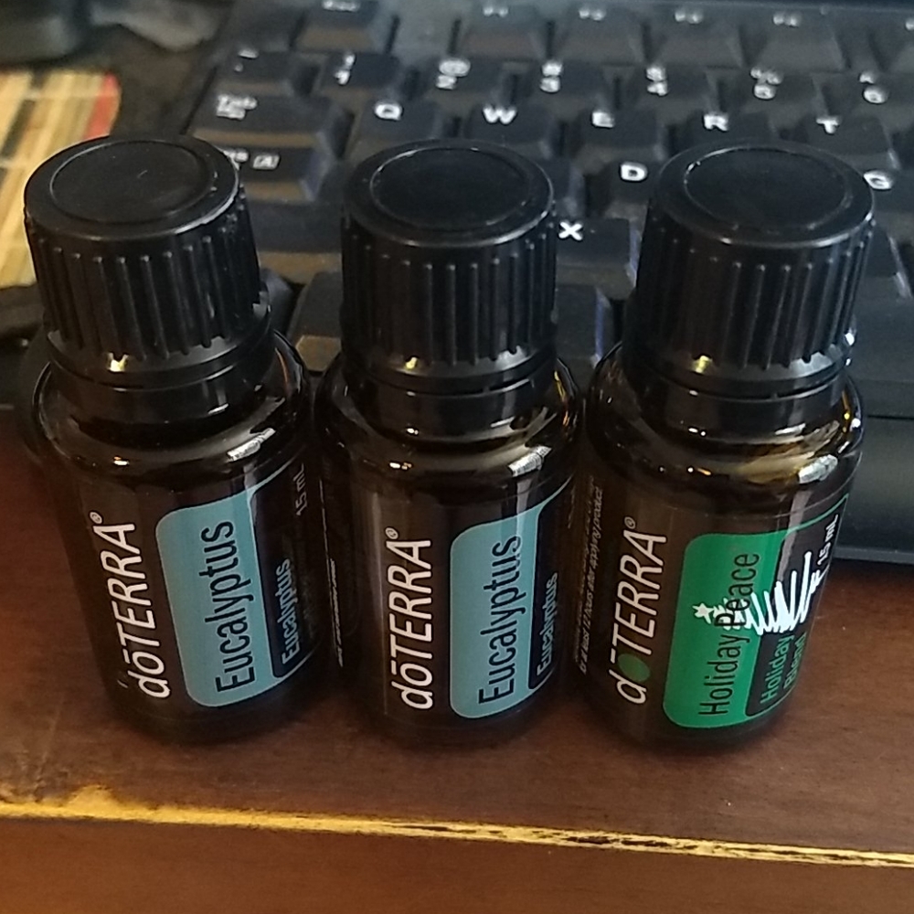 doTerra essential oils - 3 bottles